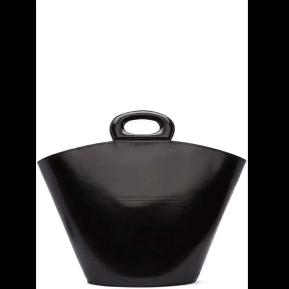 Lemaire black basket leather tote bag - Picture 9 of 9